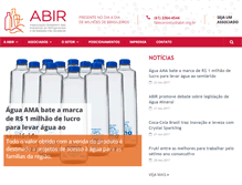 Tablet Screenshot of abir.org.br